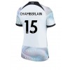 Damen Fußballbekleidung Liverpool Chamberlain #15 Auswärtstrikot 2022-23 Kurzarm
